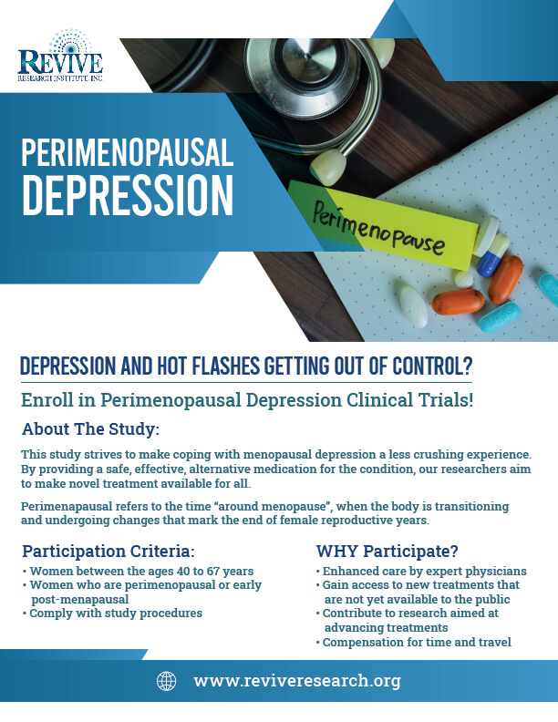 perimenopausal depression revive