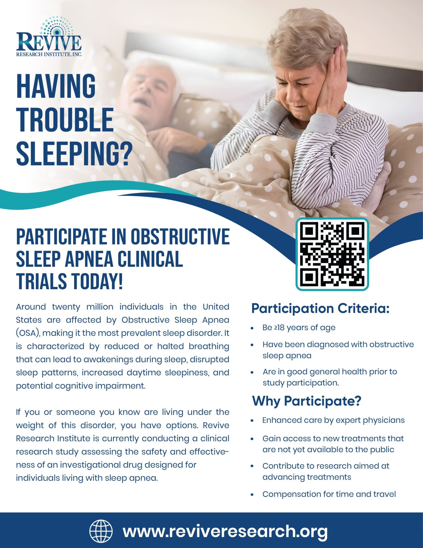 Obstructive Sleep Apnea Clinical Trials In Michigan