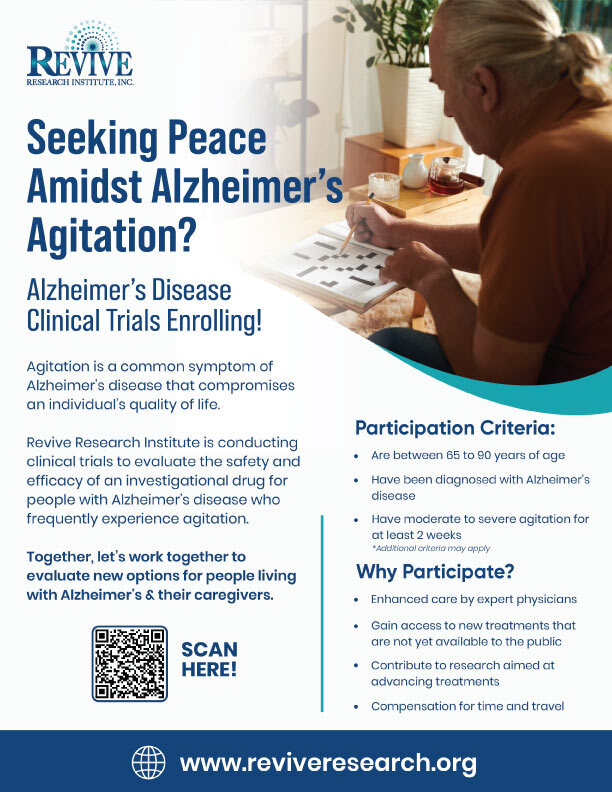 Alzheimers Related Agitation Clinical Trials
